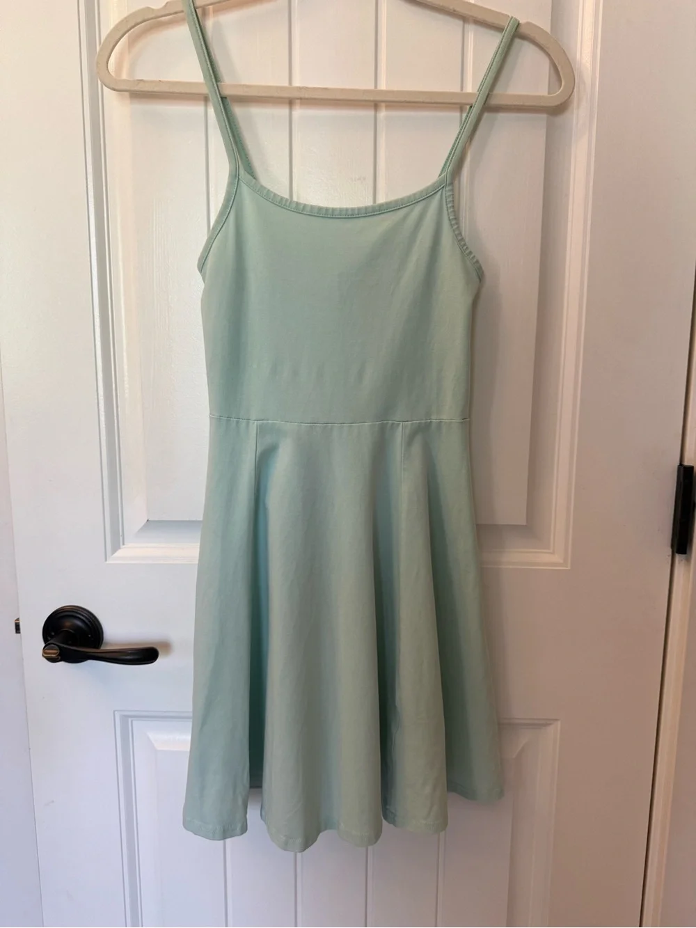 H&M | Dresses | Hm Mint Green Spaghetti Strap Dress | Poshmark